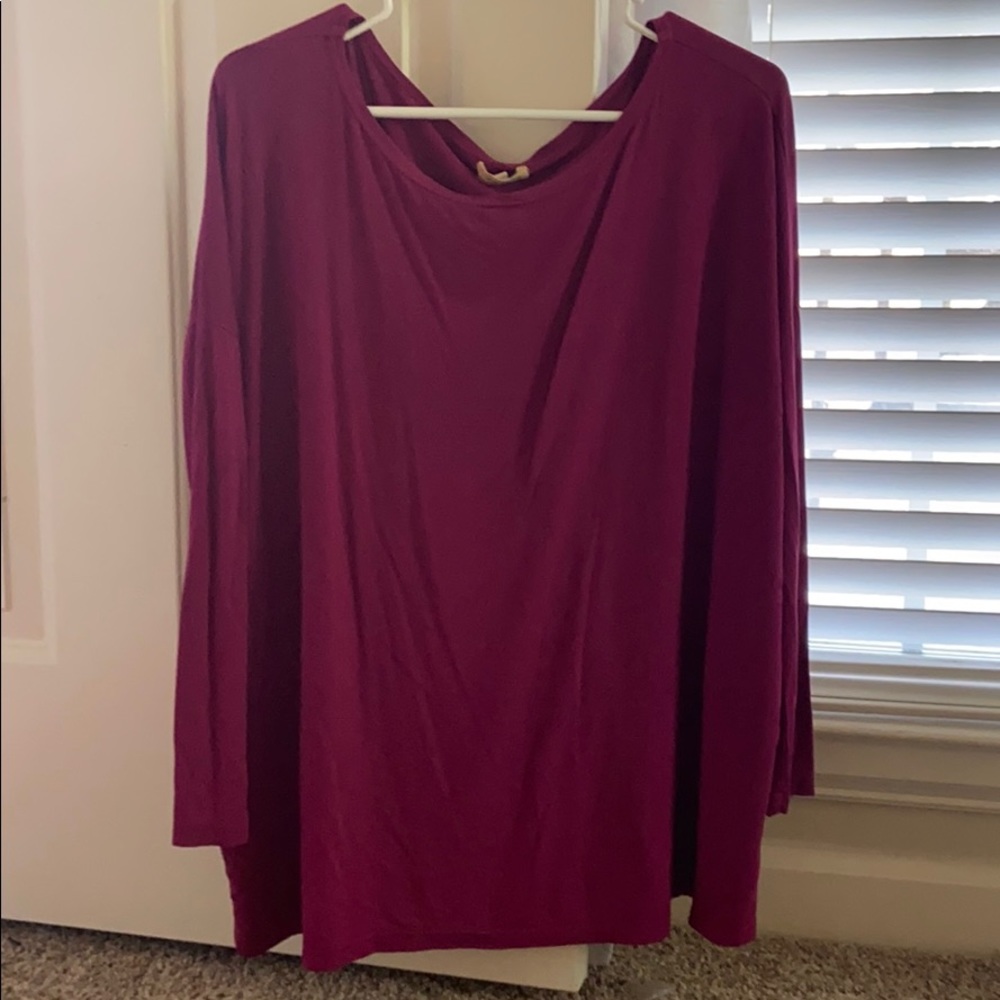 Purple Piko Top